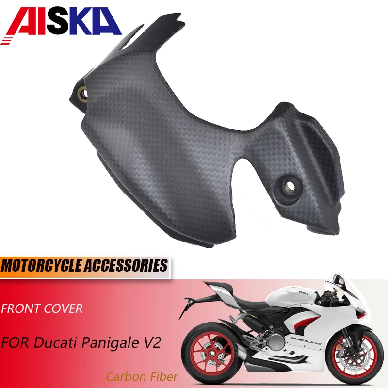 3K Carbon Fiber Motorcycle Accessories Ducati Panigale V2 Front Cover