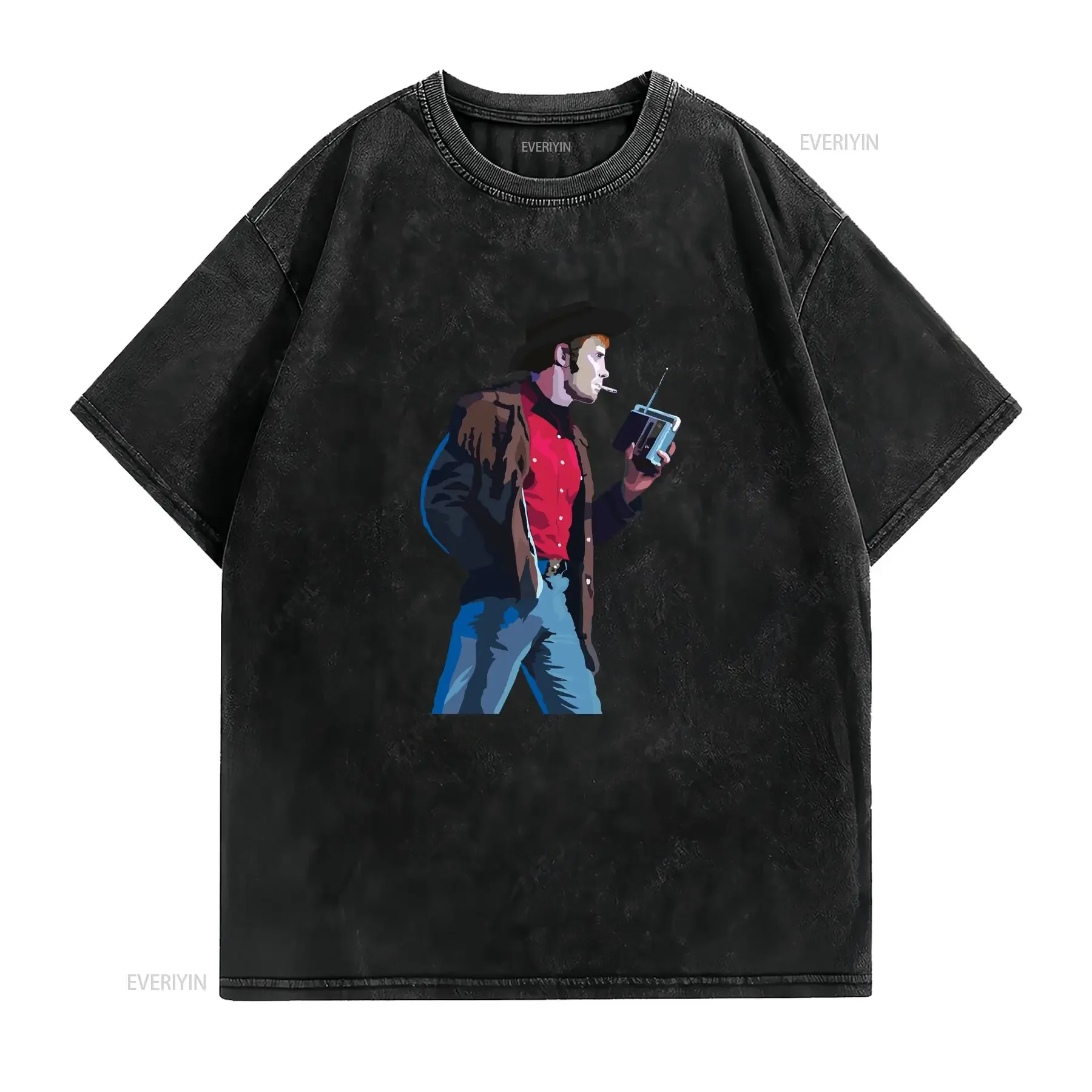 Cotton S 5XL T Shirt Midnight Cowboy Joe Buck Jon Voight Dustin Hoffman vintage Washed designer clothes Unisex Versatile