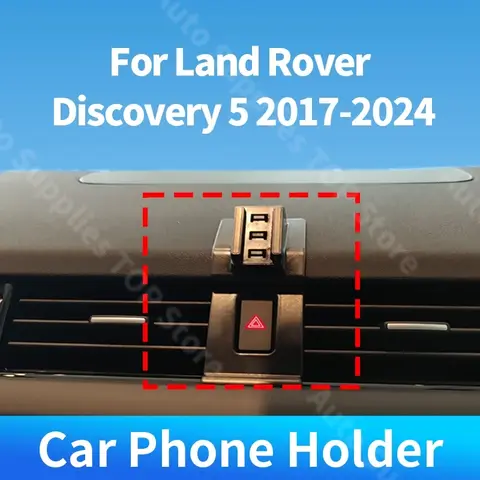 Bilhållare Specialfast fäste för Land Rover Discovery 5 2018 2017-2024 Trådlös laddare Biltillbehör 10 best sales Land Rover Discovery 5 tillbehör - №6