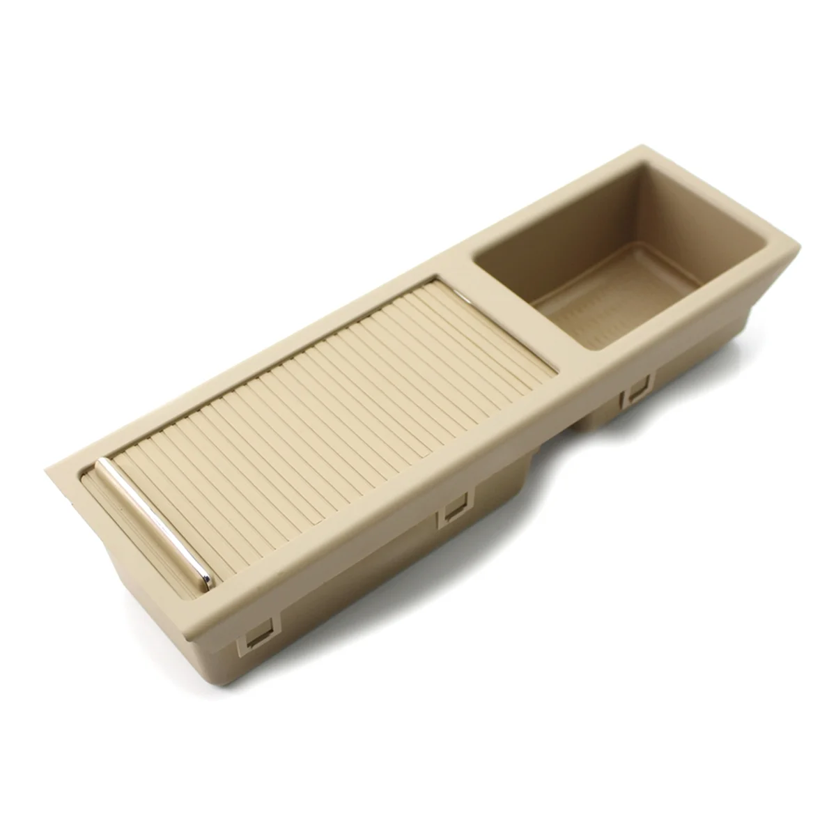 Center Console Storage Trays Replacement for BMW E46 3 Series Drink Holder 51168248504 51168217953 Beige