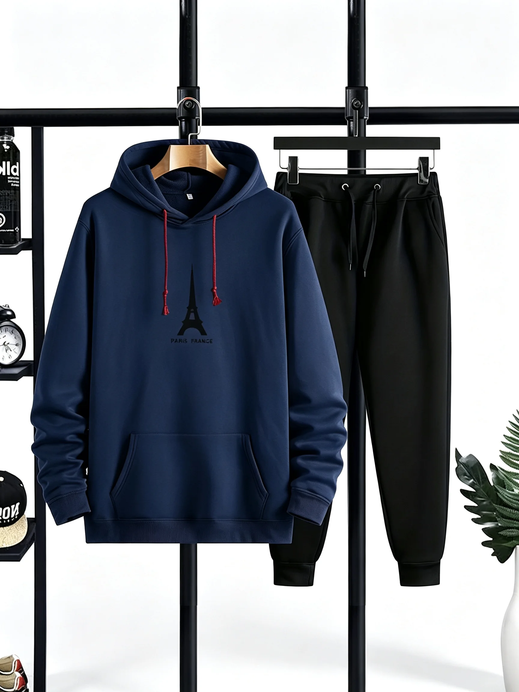 Outdoor Sports Outfit - Autumn and Winter New Men's Hoodie