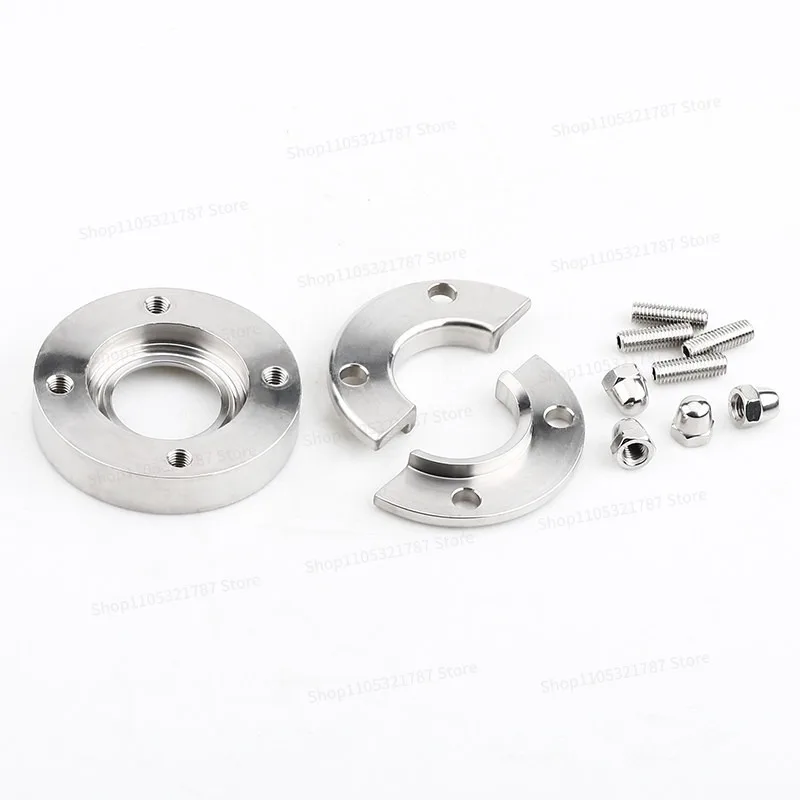 For Sterile Flange Connector 304 Stainless Steel Sanitary Grade Pharmaceutical Tank Accessories 316 Material Card 50.5
