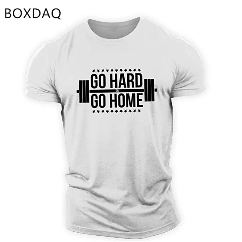 Gym Weightlifting Fitness Men\'s T-Shirts Short Sleeve Muscle Sporty Workout Casual Tops 6XL Plus Size O-Neck 3D Print Male Tee