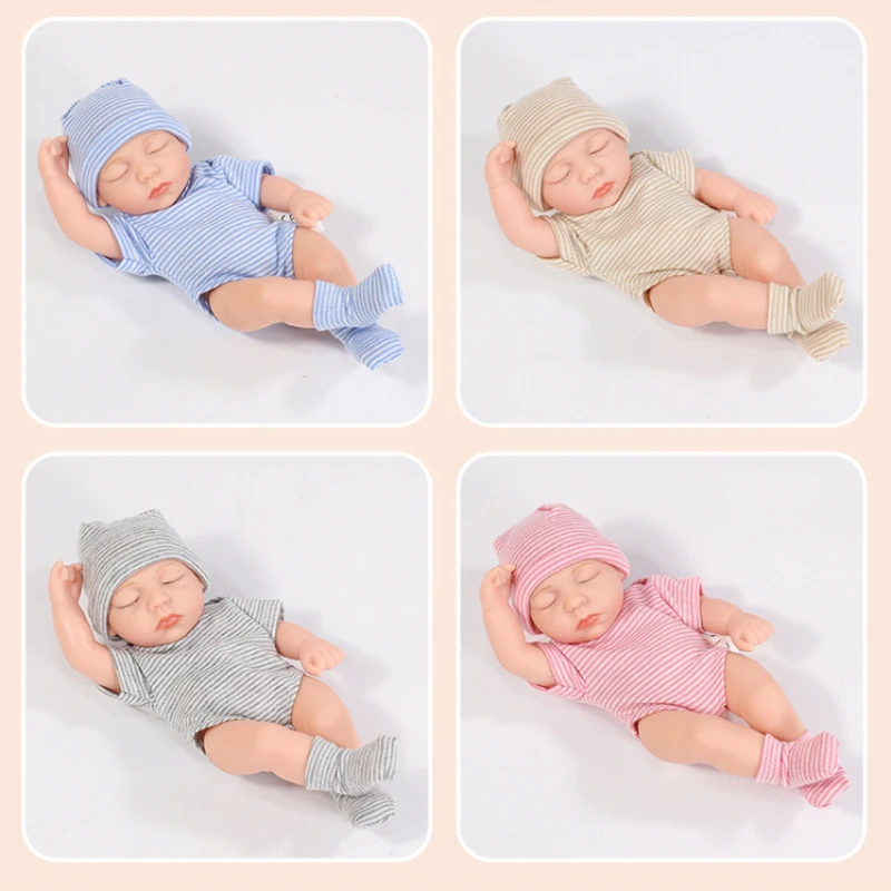 새로운 스타일 인형 옷 20cm 아기 인형 액세서리 인형 의류 스웨터 DIY 장난감 인형 복장 다시 태어난 아기 인형 의류 세트