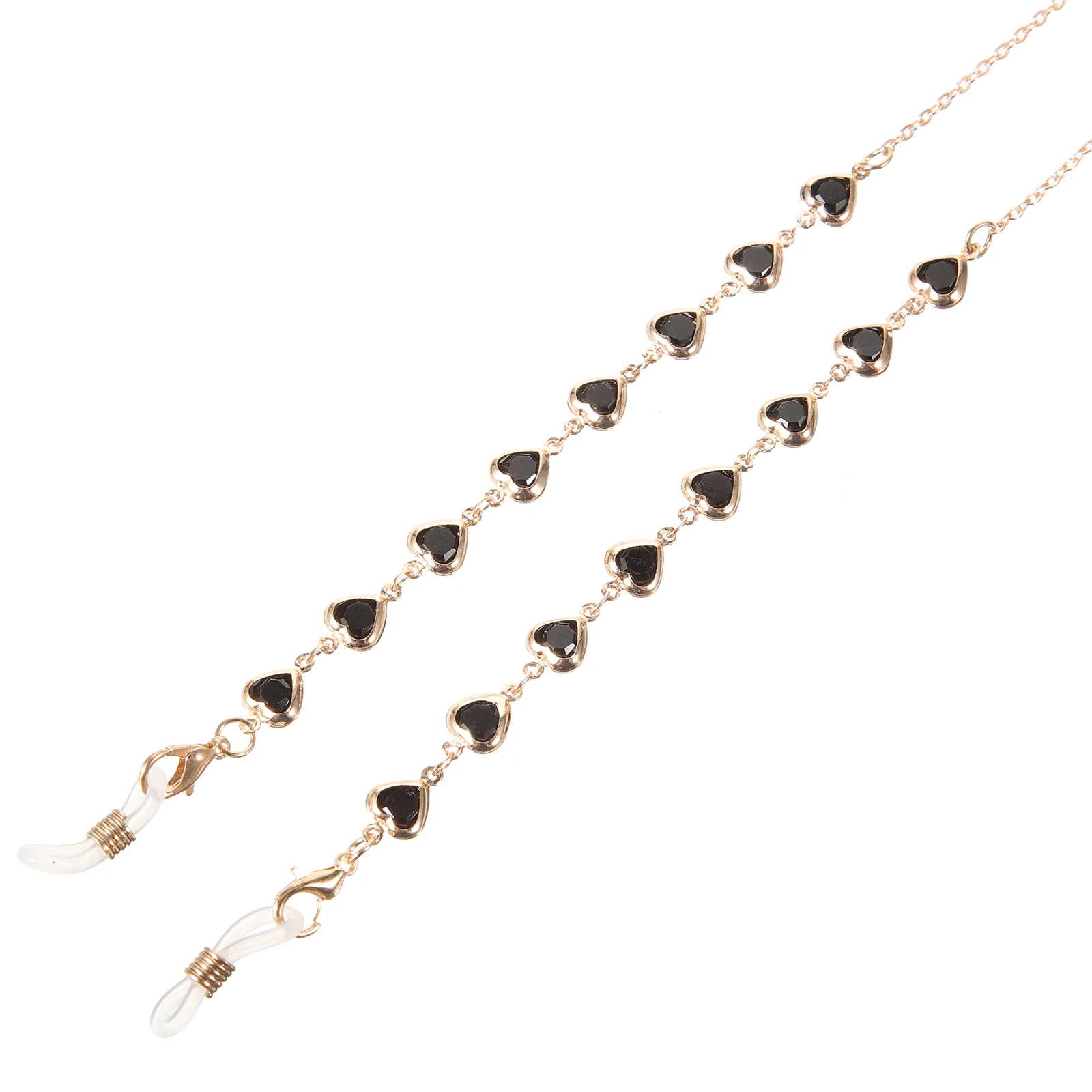 

Glasses Chain Non Slip Silica Gel Eyewear Holder Necklace Women Anti Loss Strap Fits Various Styles