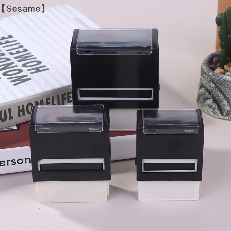 〔Sesame〕Self-Inking Stamp Customized Self-Inking Business Address Wax Seal Name Handicrafts Personalize Stamps - view 3