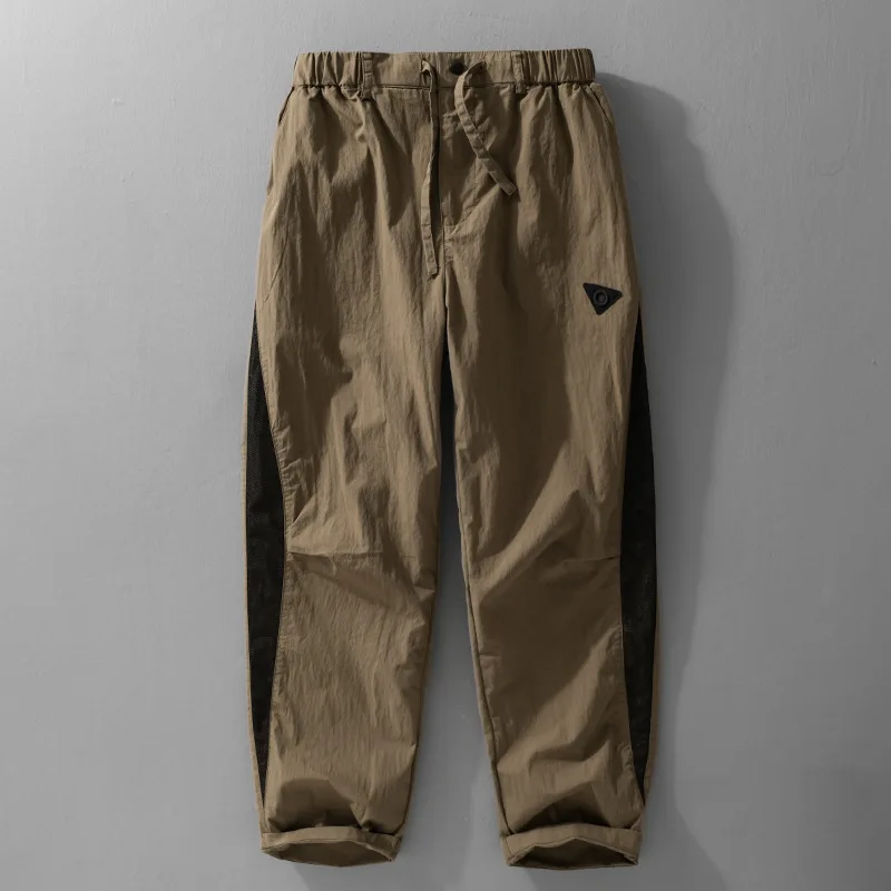 

Spring and Autumn Men's Japanese Style Personalized Fashion Loose Work Pants Comfortable Outdoor Thin Versatile Casual Pants
