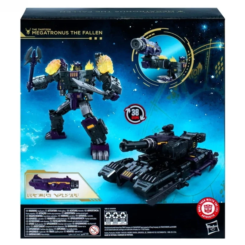 In Stock Hasbro Transformers Toy Age Of The Primes Megatronus The Fallen Models Anime Movie Toys Robots Action Figures Gifts