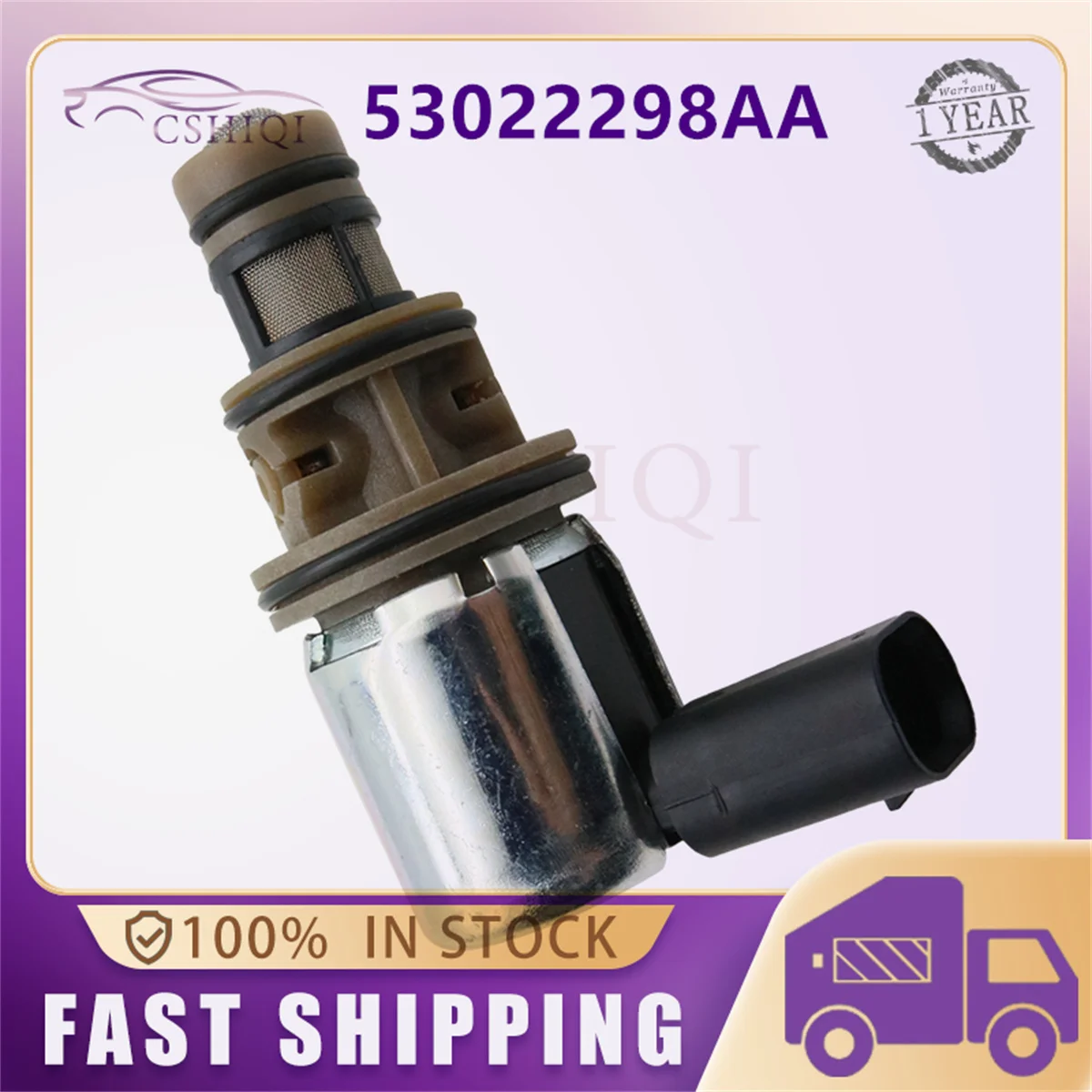 Válvula Solenoide VVT de Múltiple Desplazamiento del Motor 53022298AA para Chrysler 300, Dodge Ram, Charger, Jeep Grand Cherokee