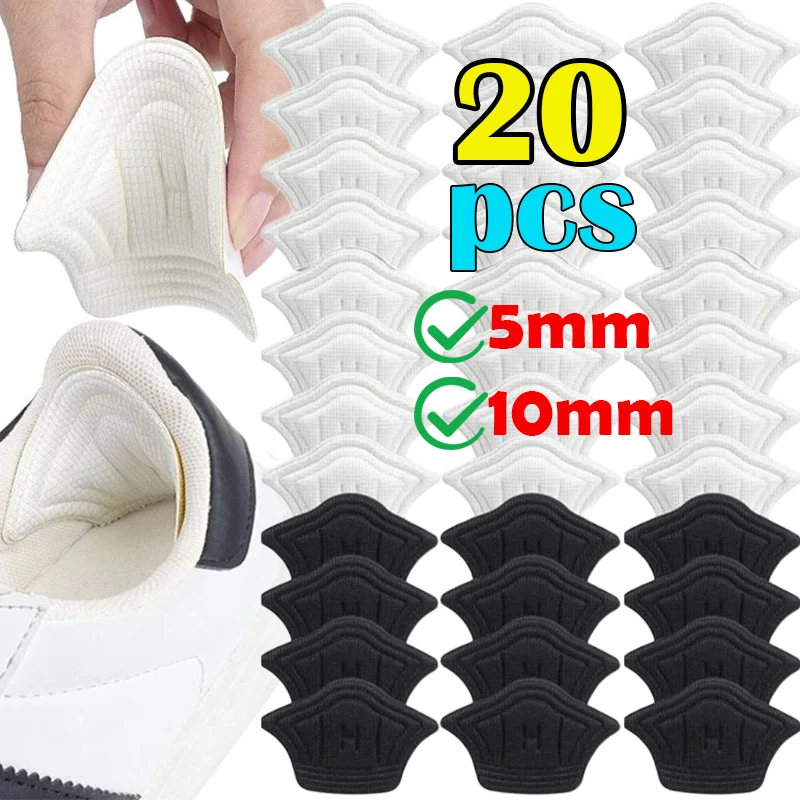 2/20pcs Insoles Patch Heel Pads for Sport Shoe Adjustable Size Feet Pad Pain Relief Cushion Insert Insole Heel Protector Sticker