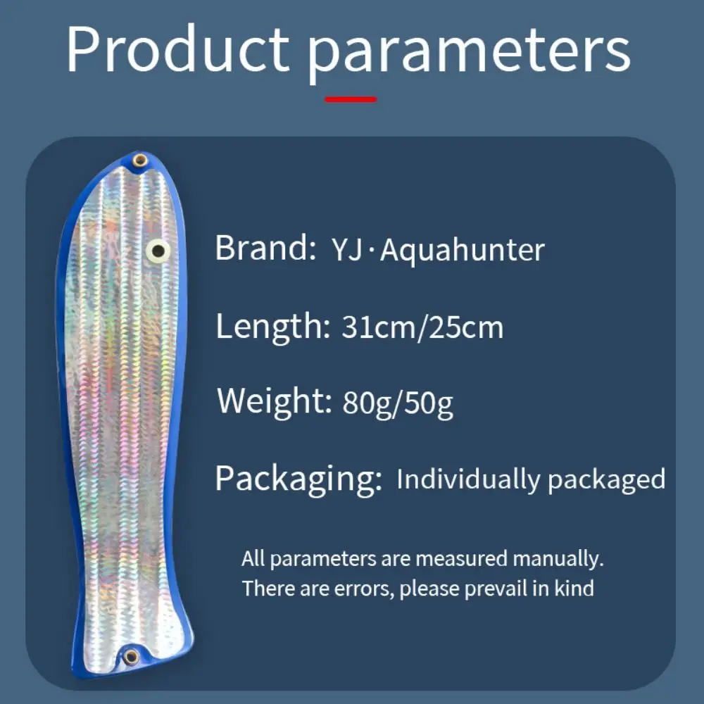 Reflective Fishing Trolling Flasher Durable Glow Salmon Fishing Flashers Sturdy 25cm/30cm Diving Flash Board Underwater