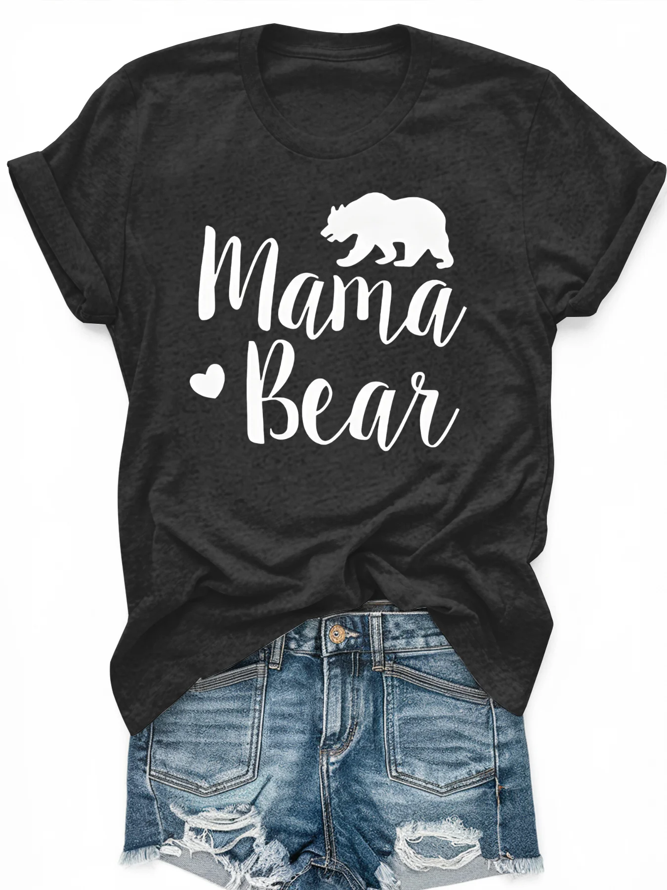 

Women's large-size printed short-sleeved T-shirt, loose and casual, soft, comfortable and breathable, outdoor sports