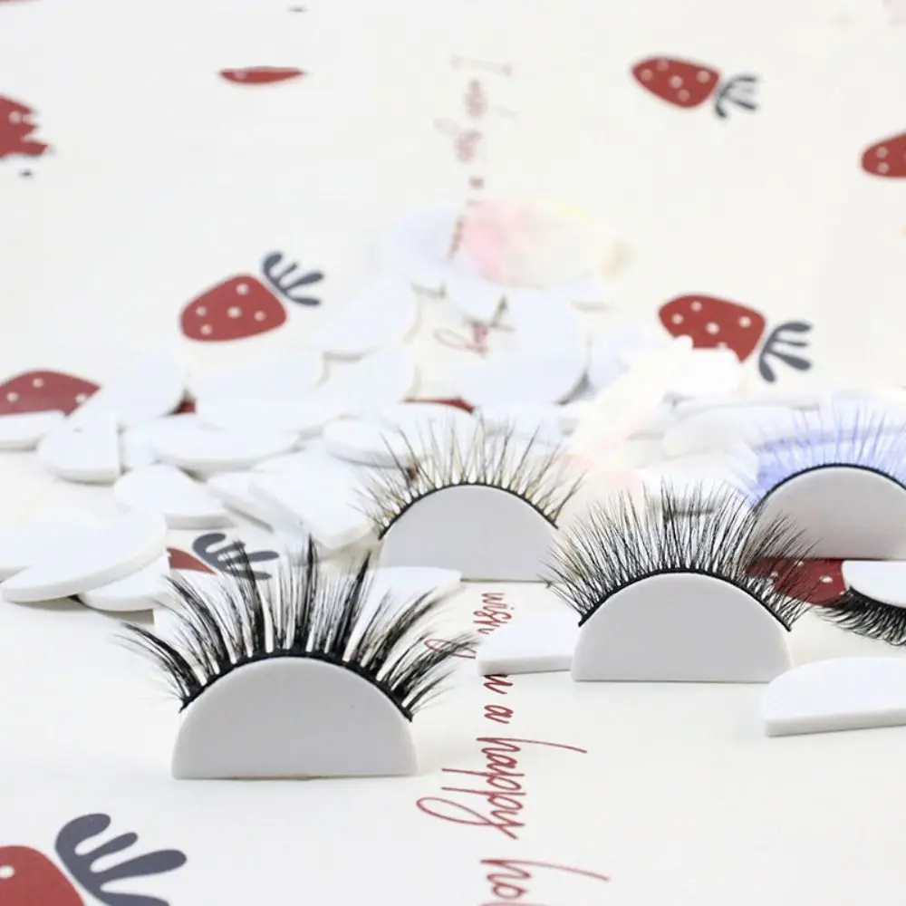 Auxiliary Makeup Tools Exhibit Eyelash Display Tray Fake Lashes Holder False Eyelash Display Board Eyelash Extension Training