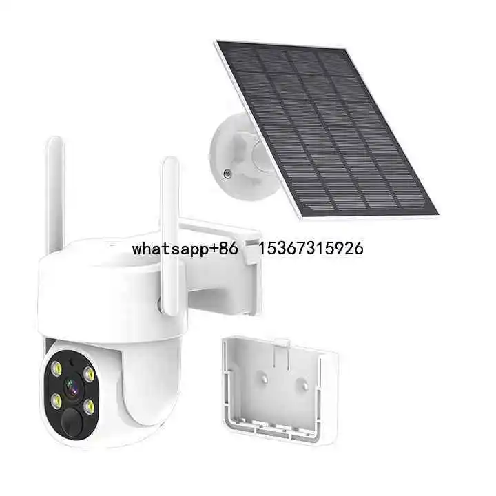 

Tuya Low power consumptin Solar Camera 3.6MM 4G Smart Camera Body Tracking Two Way Audio Weather Proof Outdoor Camera