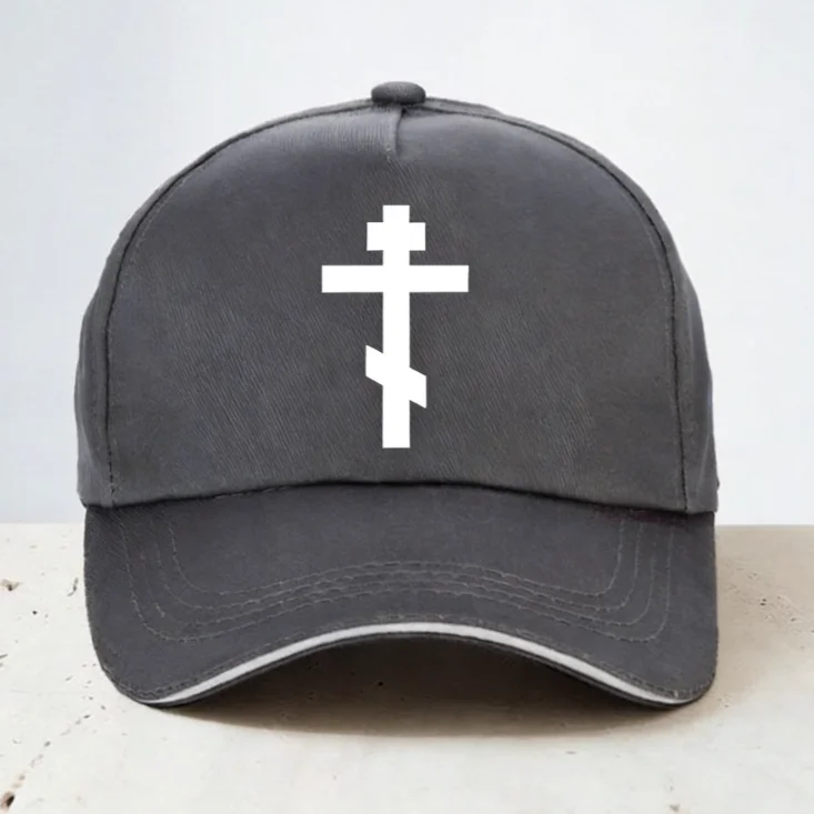 Russian Orthodox Cross Baseball cap Christian Crucifix hat Male Church Eternal Church Inspirational hats gorras