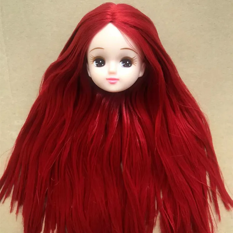 Original Jenny Licca Puppenköpfe, süßes kleines Mädchen, bunte lange Haare, DIY-Puppen-Dressing-Figuren, Mädchen-Geschenke, Spielzeug – Detail 11