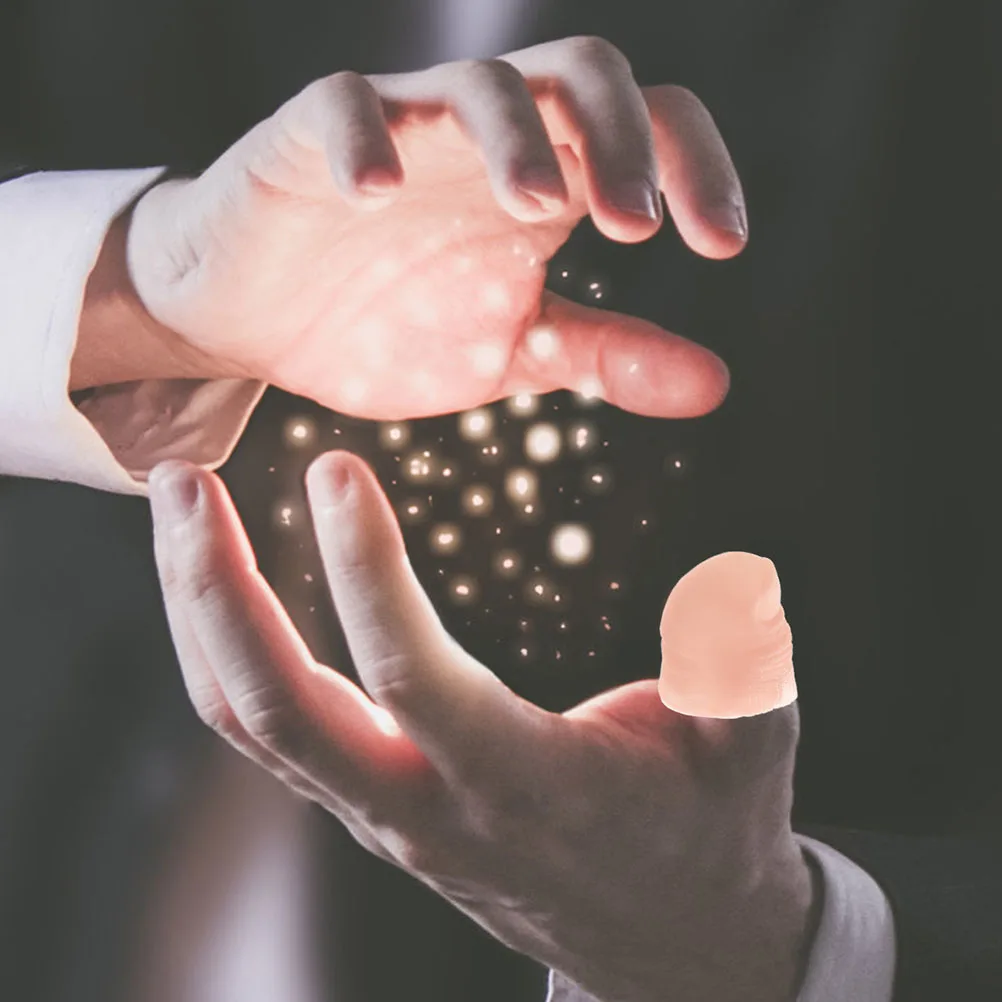 

3Sets Fake Finger Magician Scarf Durable Funny Gimmick Prop Performance Party Trick Magician Accessories Stage Performance Scarf