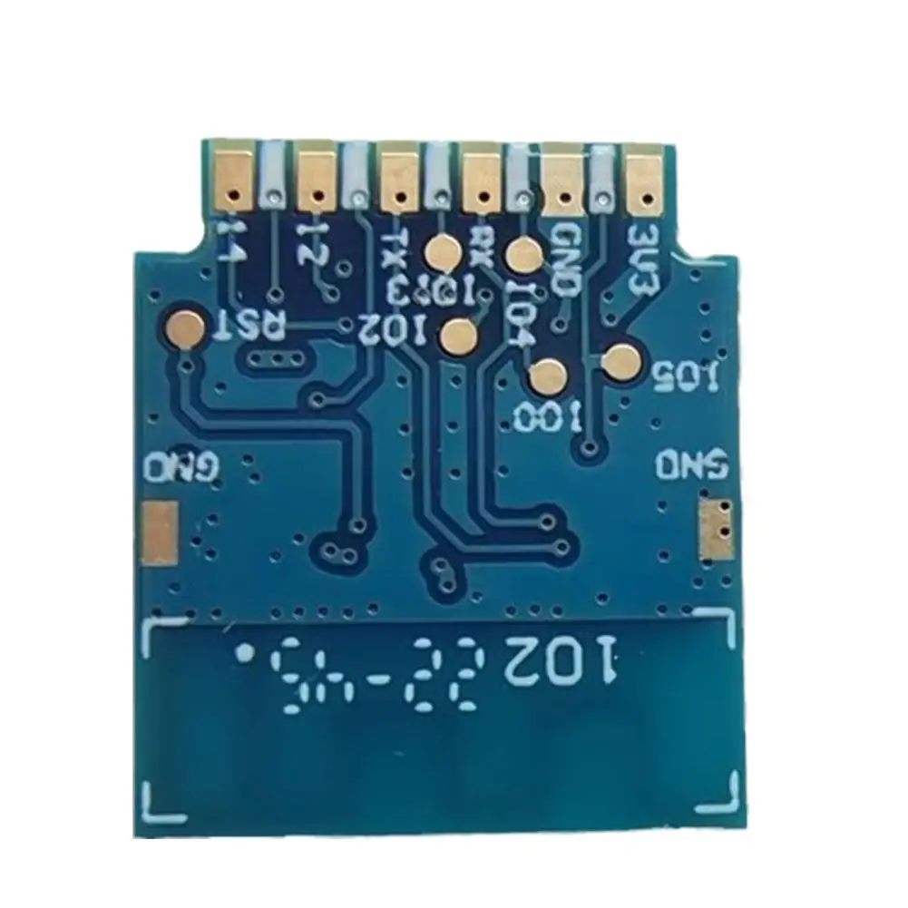 Módulo Wi-Fi sem fio com transmissão transparente, compatível com ESP8285, Pacote Serial Golden Finger, ESP8285, ESP-02S