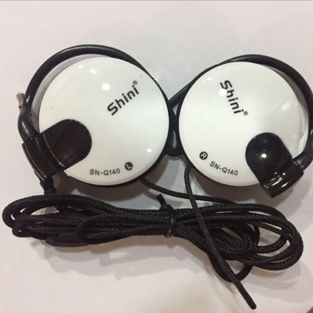 

For Phone Sport 3.5mm Stereo Ear Hook Headset Headphone Earphone