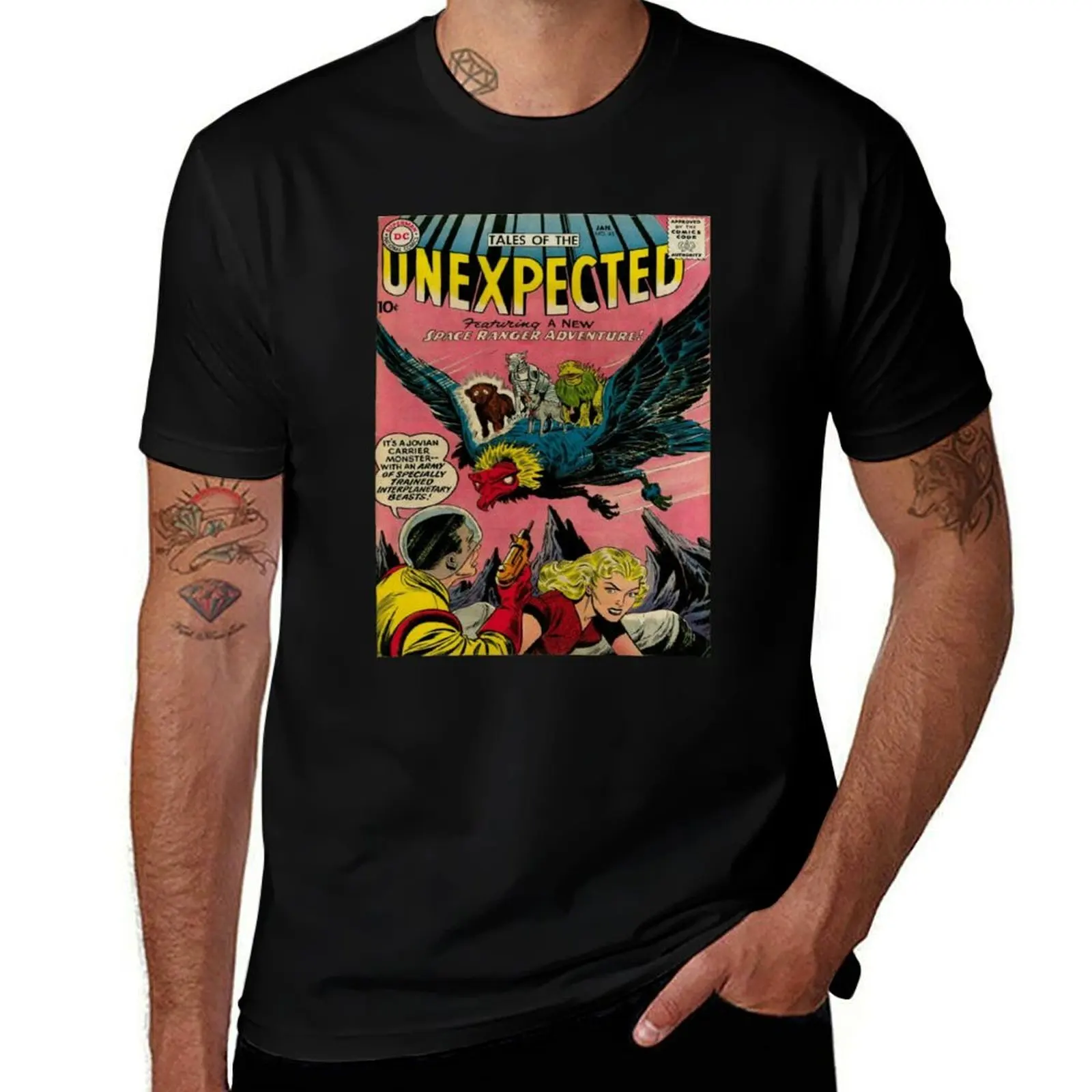 

Vintage Tales Of The Unexpected Comic T-Shirt t shirts for man graphic cars funny t shirts man
