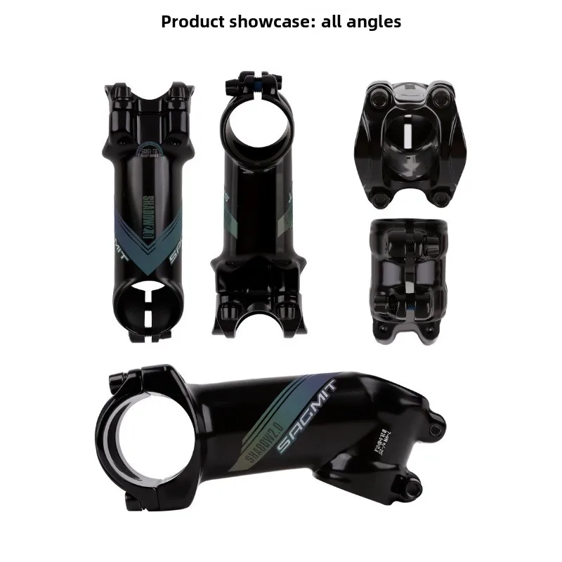 **SAGMIT -20° 80mm Bike Stem 31.8mm Handlebar Clamp Forged Aluminum Lightweight Riser for 28.6mm Steerer MTB Road Bicycle**