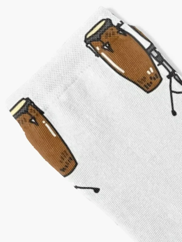 Conga Tumbadora Drums Socks anti slip football Stockings man Men's Socks Luxury Women's