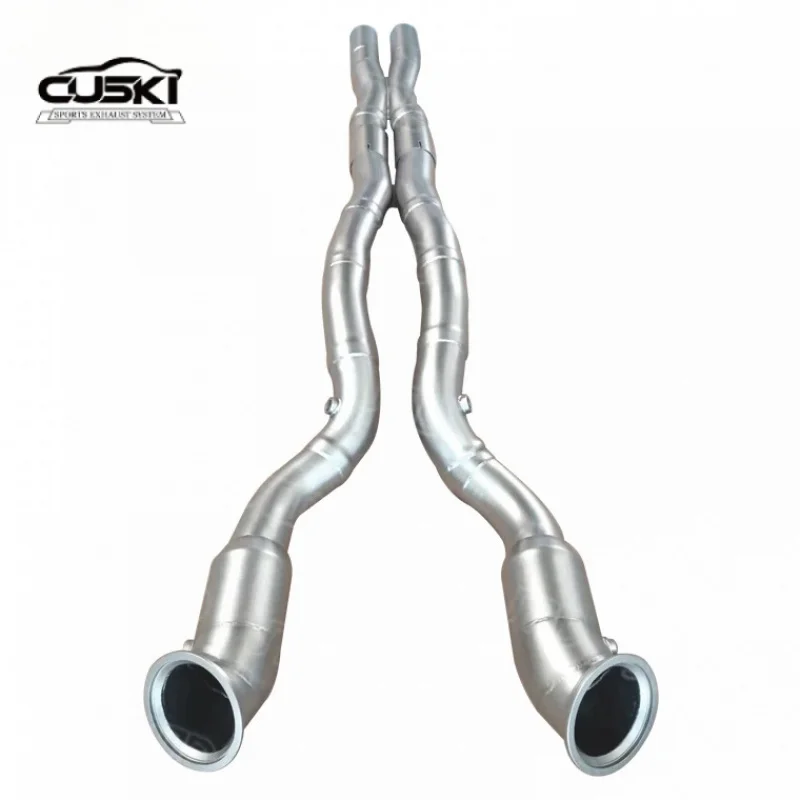 High Performance  Catless Exhaust Downpipes for Ferrari F12 812 Stainless Steel Car Accessories exhaust system，Increased power