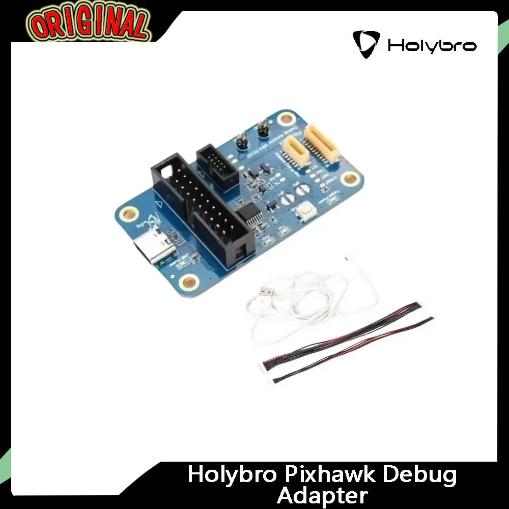 

Holybro 2025 New Debug Adapter - Seamless Firmware Updates for Pixhawk 5X/4 Mini/Durandal/Pix32 V5 FC