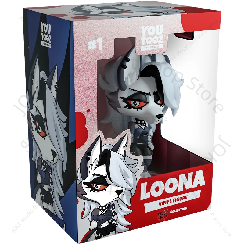 

12.7Cm Pvc Youtooz Helluva Boss Loona Game Action Figure Collectible Model Ornaments Garage Kit Decorate Doll Toys Gift