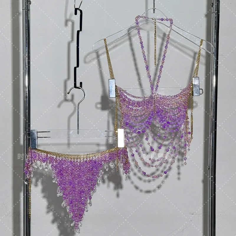 

Faionable Yan Body Chain Cover up Ne Hanging Hot Girl Женская верхняя одежда Модный жилет ort Sve Топ для поездок на работу