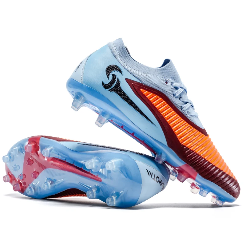 

2512 Outdoor Mens Soccer Shoes Pro TF/FG Training Football Sneakers for Youth Turf Soccer Cleats Chuteira Campo 35-45