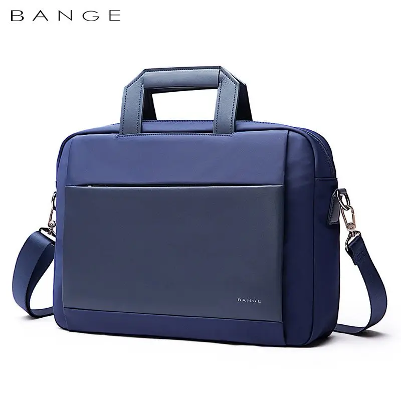 Bange-maletín de hombro para ordenador portátil para hombre, bolsa de mensajero de viaje Retro, de alta capacidad, 15,6