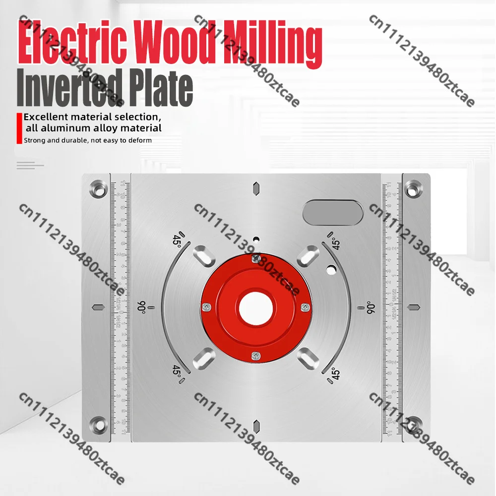 Woodworking Electric Milling Inverted Plate Bakelite Base 85-95mm Screw Hole Spacing Wood Milling Accessory