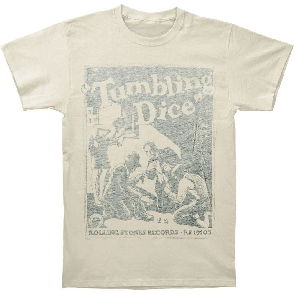 

Men's Tumbling Dice Slim Fit T-shirt Small Ivory