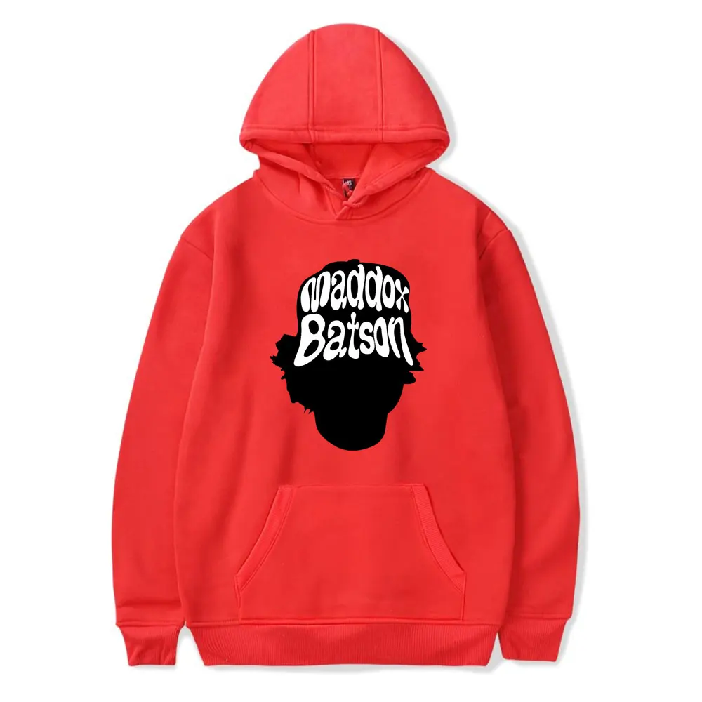 Maddox Batson Vintage 90s Hoodie Unisex Harajuku Hip-hop Streetwear Sweatshirt Spring and Autumn Fashion Outwear