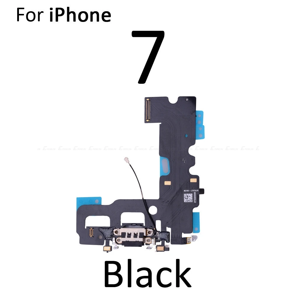 Bottom Charger Port Dock For iPhone 8 7 6 6S Plus USB Plug Charging Connector With Microphone Headphone Audio Jack Flex Cable