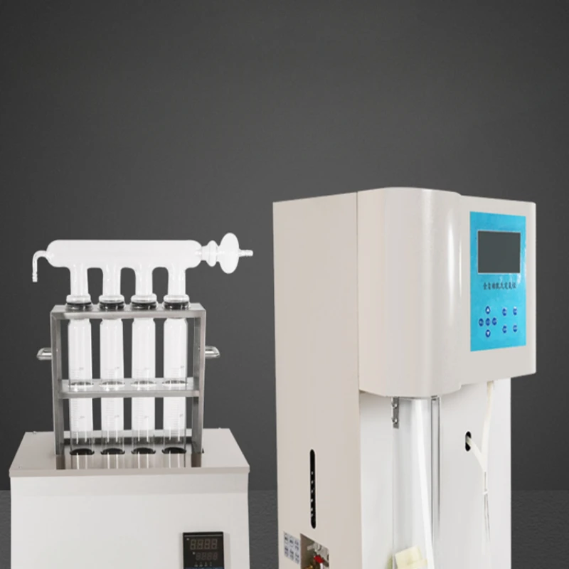 Automatic nitrogen analyzer KDN-04A semi-automatic Kjeldahl protein analyzer with digital digestion furnace