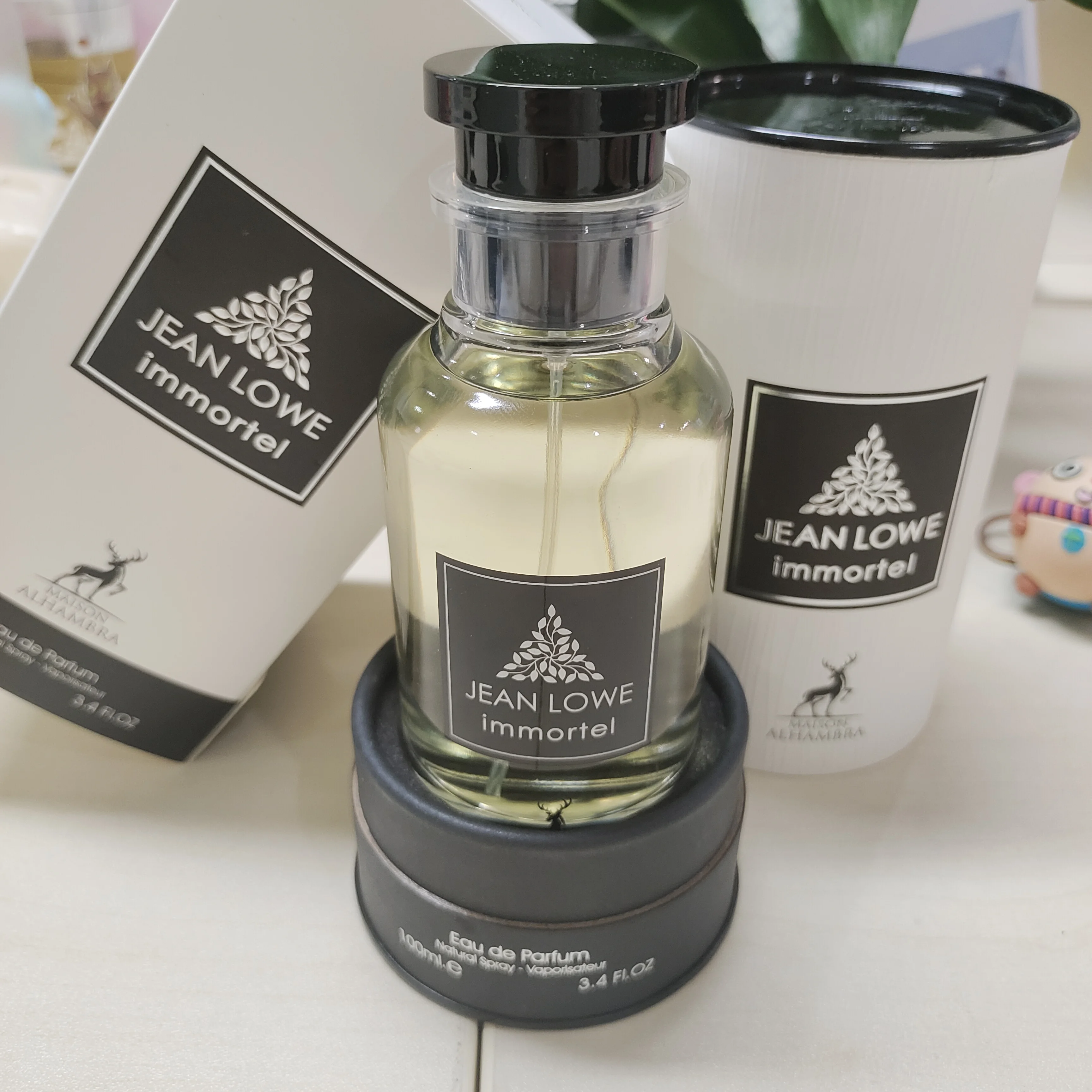 Alhambra Palace Parfüm Herren Eternal Fragrance -3,4oz EDP Spray ist für jeden Anlass geeignet, Weihnachtsgeschenk, Halloween-Geschenk