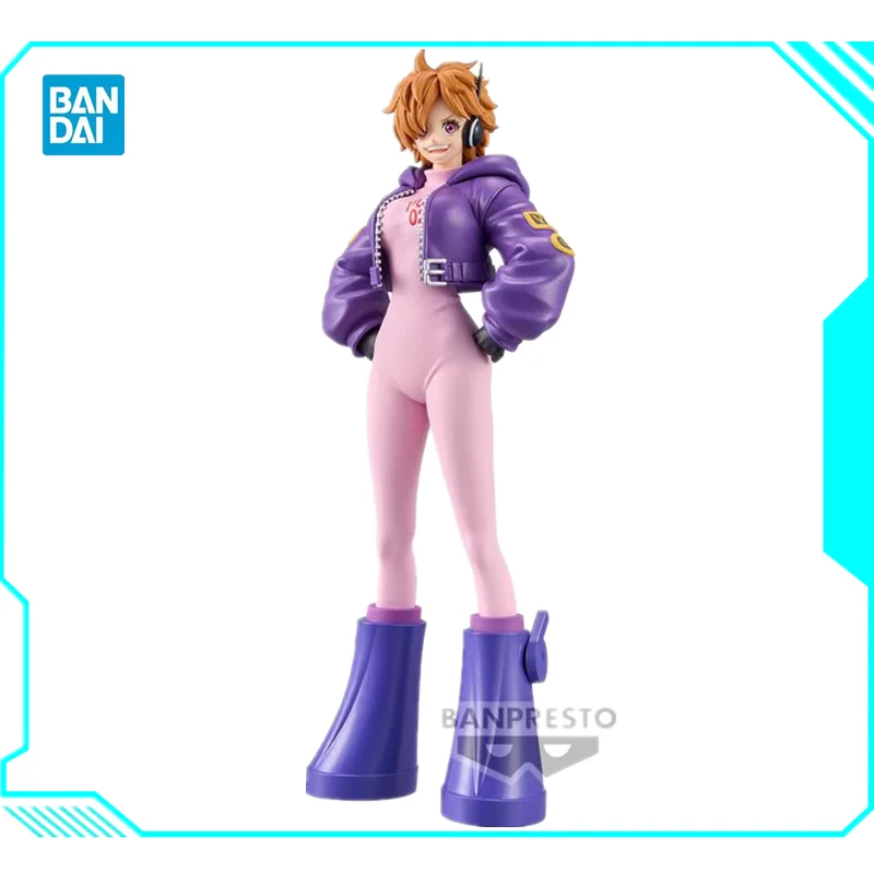 Bandai original ban presto einteilig dxf die grandline serie egghead dr. vegapunk lilith böse anime action figur modell spielzeug