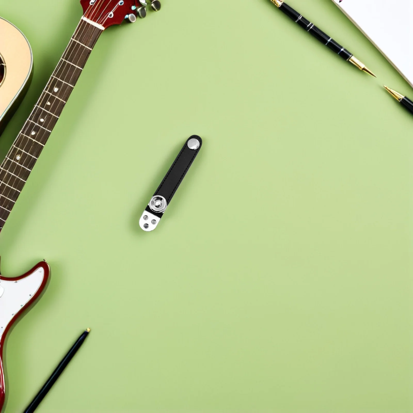 

2pcs Bellows Straps Cowhide Steel Accordion Harness Replacement Bellows With Accordion