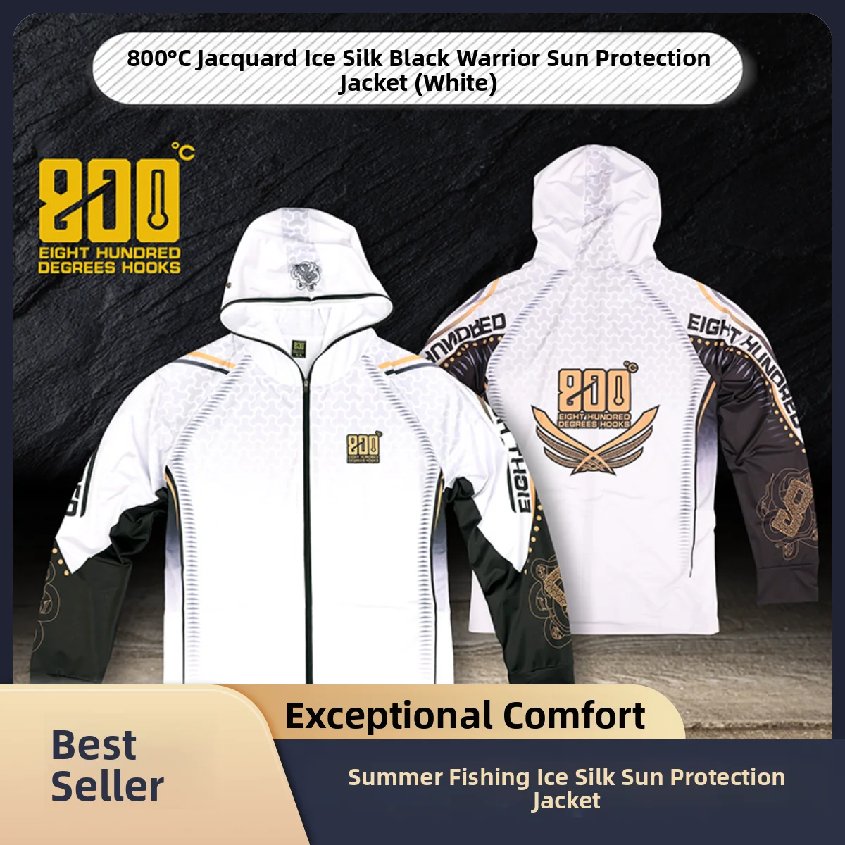 800-degree-black-samurai-ice-silk-fishing-clothing-breathable-quick-dry-sun-protection-suit-summer-fishing-gear-polyester