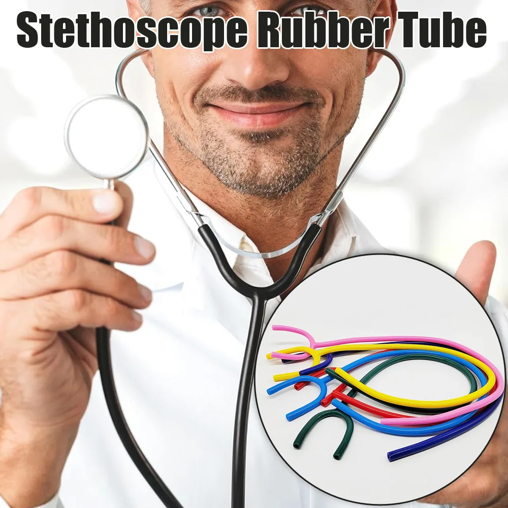 Medical Stethoscope Accessories Extended Y Tube Rubber Tube Doctor Nurse Student Stethoscope Guide Tube Accessories