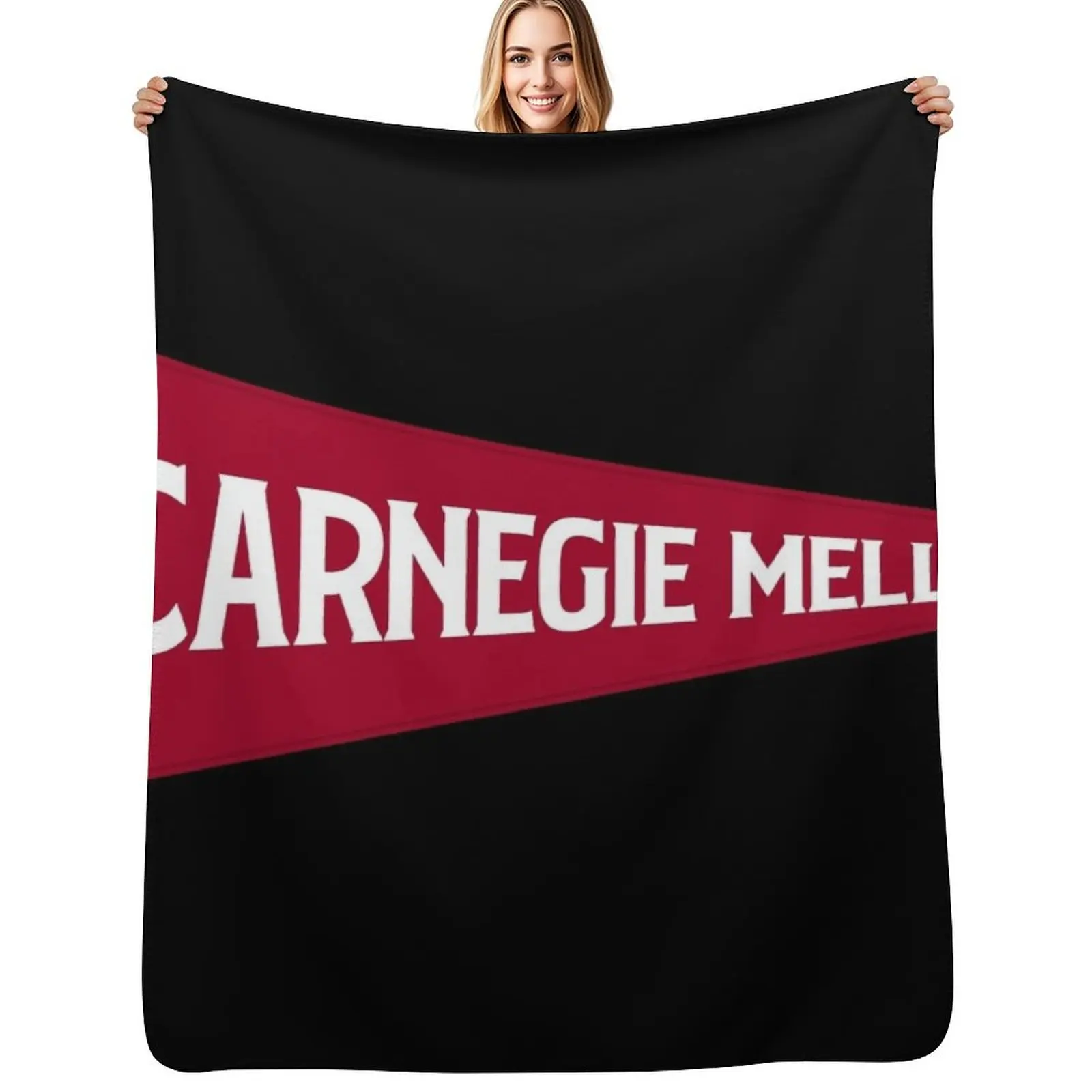 

Carnegie Mellon Throw Blanket Cozy Throw Blanket for Bed Sofa Chair