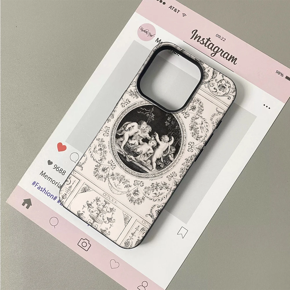 Klasyczne etui na telefon w st – Vintage Floral Pattern Soft Case recenzja i cena