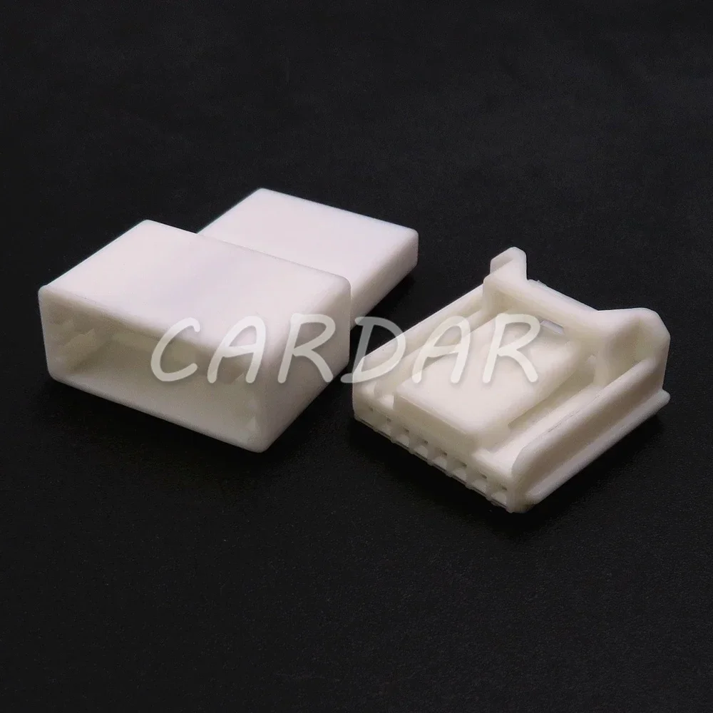 1 Set 8 Pin 0.6 Series Miniature Wire Connector AC Assembly Car Modification Accessories Auto Wiring Terminal Socket