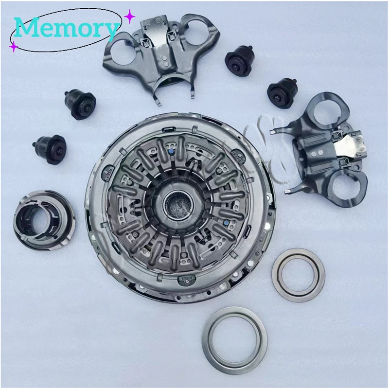 

New 6DCT250 DPS6 Transmission Dual Clutch w Shift Fork Bearing Kit 514002110 602000800 For Ford Focus Fiesta EcoSport 602000899