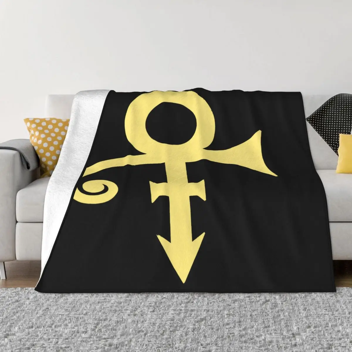 Prince T S Tafkap Symbol Blanket Printed Blanket Blanket Winter Soft Flannel Blanket Sofa Bed Blanket