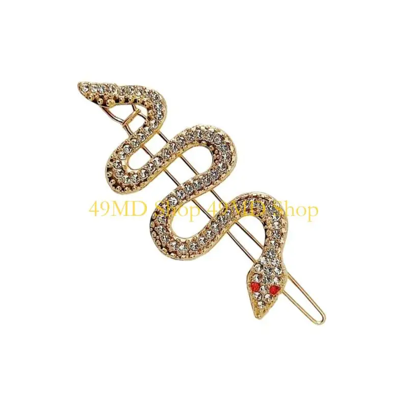 49MD Sparkling Snake Hair Pin