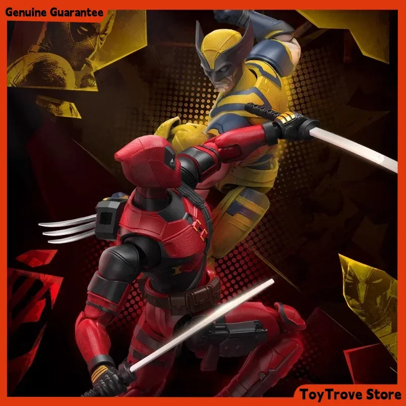 

Новинка в наличии Blokes Marvel Heroes Beyond Series Росомаха и Дэдпул Капитан Америка Тор Железный человек Mk85 Фигурка Игрушка в подарок