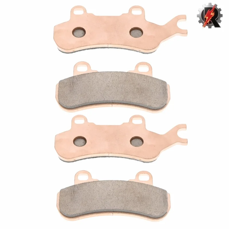 

4PCS High-Quality Brake Pads for CAM-AM Defender HD5/8 500CC 799CC 976CC Maverick X3 Turbo17 Turbo18 Go-Kart ATV Beach Vehicle